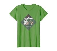 Tom & Jerry It's Time for Adventure T-Shirt, Women, Grass Green, Medium