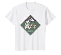 Tom & Jerry It's Time for Adventure T-Shirt, Youth, White, X-Small