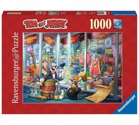 Ravensburger, Tom & Jerry 1000 Pieces Illustrated Adult Puzzle, Multicoloured, 1