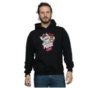 Tom & Jerry Men's Posse Cat Hoodie in Black | Size: XL Tom & Jerry Black XL