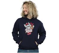 Tom & Jerry Men's Posse Cat Hoodie in Navy | Size: XL Tom & Jerry Navy XL