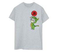 Tom & Jerry Men's Year Of The Dragon T-Shirt in Grey | Size: Medium Tom & Jerry Grey M