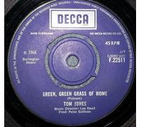 Tom Jones - Green, green grass of home/If i had you (7" Vinyl Single)(1967)(Decca DL 25268)