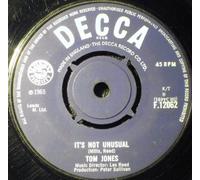Tom Jones It's Not Unusual UK 45 7" single +To Wait For Love