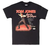 Tom Jones - Live in Las Vegas Men T Shirt Black