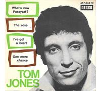 Tom Jones - What's New Pussycat ? / The Rose / I've Got A Heart / One More Chance [Vinyle 45 tours 7" EP]