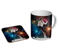 Tom Jones Young Ceramic Tea - Coffee Mug + Coaster Gift Set