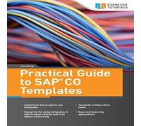 Tom King Practical Guide to SAP CO Templates Paperback Book Tom King Multicolor