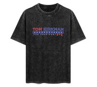 Tom Kirkman for President Pop Culture Men's T-Shirt Black Unisex Mens Tees XL