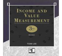 Tom Lee Income & Value Measurement: Theory & Practice Paperback Book Tom Lee Multicolor