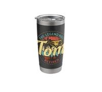 Tom Legend Has Retired Personalized Retirement Stainless Steel Insulated Tumbler