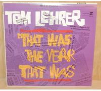Tom Lehrer - That Was The Year That Was [Vinyl LP]