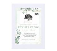 Tom Morgan Pictures 12x10 (30.5cm x 25.4cm) Photo Frame, White, Freestanding & Wall Hanging Modern Picture Frame - 10x12 Frame