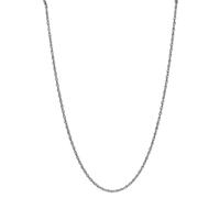 Tom Morris Double Link Chain Necklace Stainless Steel TM00022 - Man - Stainless Steel Silver 50 cm