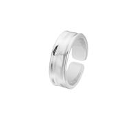 Tom Morris Ring Stainless Steel TM00037 - Man - Stainless Steel Silver Adjustable
