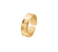 Tom Morris Ring Stainless Steel TM00042 - Man - Stainless Steel Gold Adjustable