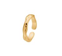 Tom Morris Ring Stainless Steel TM00047 - Man - Stainless Steel Gold Adjustable