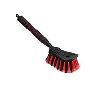 Tom PaR Car Wash Brush, Water Brush with Hose Connection, Car Wash Brush with Water Connection, Densely Arranged Bristles, Comfortable Handle, Length: 44 cm, Red