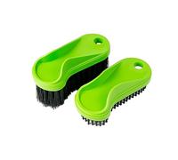 ToM PaR Set of 2 Upholstery Furniture Brushes, Dense Bristles, Rubber Brush, Carpet Brush, Upholstery Brush, Ergonomic Handle, Innovative Shape, Non-Deforming, Non-Scratching, For Home, For Car