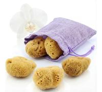 tom&pat® Menstrual Sponge Made from Natural Sea Sponge • Alternative to Tampons • Washable and Reusable • Dermatest Excellent • Travel Case • Mediterranean Quality Greece (Size S / 5 x 3-5 cm)