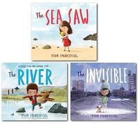 Tom Percival 3 Picture Books Collection set (The Sea Saw, The Invisible, The River)
