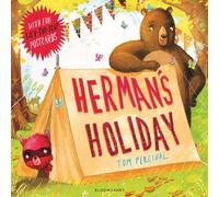Tom Percival Herman's Holiday Paperback Book Tom Percival Multicolor