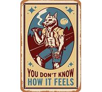 Tom Petty - 2020 poster Wildflowers (Wolf) You Don't Know How It Feels Retro Metal Tin Vintage Sign 12 X 8 Inch Wall Decor
