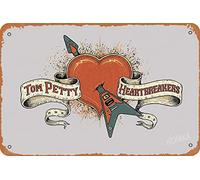 Tom Petty and The Heartbreakers Classic Rock Poster Celebrities & Musicians 12" X 8" Vintage Metal Tin Sign