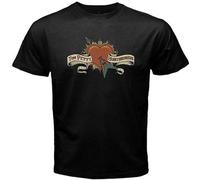 Tom Petty and The Heartbreakers Logo Rock Music Men's Black T-Shirt Black Size XXL
