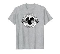 Tom Petty Country Black and White Logo T-Shirt, Men, Heather Grey, Small