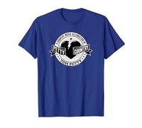 Tom Petty Country Black and White Logo T-Shirt, Men, Royal Blue, 3X-Large