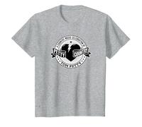 Tom Petty Country Black and White Logo T-Shirt, Youth, Heather Grey, 4T