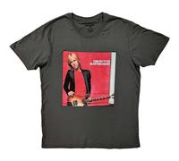 Tom Petty Men's Damn The Torpedoes Cotton T-Shirt in Charcoal | Size: 2XL Tom Petty Charcoal 2XL