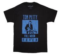 Tom Petty Men's Full Moon Fever T-Shirt in Black | Size: Small Tom Petty Black S