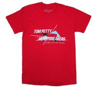 Tom Petty Men's Long After Dark T-Shirt in Red | Size: Large Tom Petty Red L