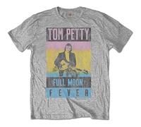 Tom Petty & the Heartbreakers - T-Shirt # Xxl Grey Unisex # Full Moon Fever