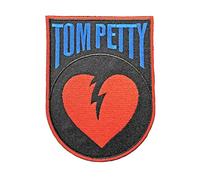 Tom Petty & The Heartbreakers Patch Heart Break Official Black Woven Accessory Size