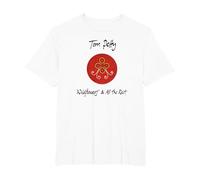 Tom Petty Wildflowers and All The Rest T-Shirt, Men's Big and Tall, White, 3X Tall