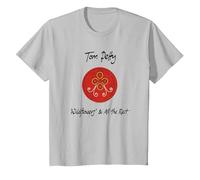 Tom Petty Wildflowers and All The Rest T-Shirt, Youth, Silver Grey, Medium