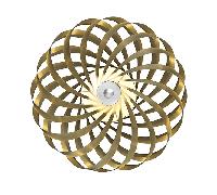 Tom Rossau TR5 Wall Lamp Gold Medium