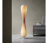 Tom Rossau TR7 floor lamp, birch wood, 148 cm high, E27