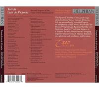 TOM S LUIS DE VICTORIA: SECOND VESPERS OF THE FEAST OF ANNUNCIATION NEW CD