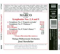 TOM S MARCO: SYMPHONIES NOS. 2, 8 & 9 NEW CD