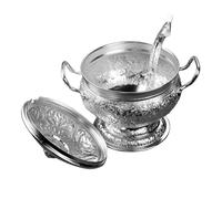 Tom Serving Pot Dual Handle Thai Soup Server for Family Household (22 cm)