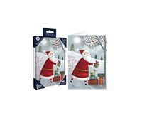 Tom Smith Pack 10 Charity Christmas Cards Santa Presents Design Made UK Eco