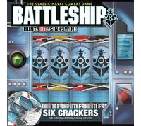 Tom Smith Pack 6 Hasbro Battleship Christmas Crackers Family Dinner Party Festive Xmas
