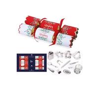 Tom Smith Pack 8 Deluxe Red & White Charity Christmas Crackers