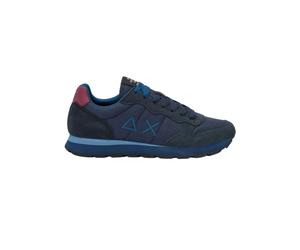Tom Solid Sneaker - male - Sun68 - Sneakers - Blue - 10 UK - Shoes 10 UK