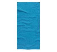TOM TAILOR 0100111 Terry Towel Beach and Beach Towel Combed Cotton Piece-Dyed 1x 80 x 200 cm Turquoise