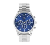 TOM TAILOR Armbanduhr mit Metallband für Herren, Chronograph, Herrenuhr Analog, wasserdichte 3 bar, Geschenkidee, kommt in Uhren Geschenkbox